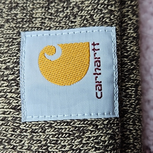 nwot CARHARTT Brown Heather Womens Ladies Beanie Cap Hat - Picture 3 of 4